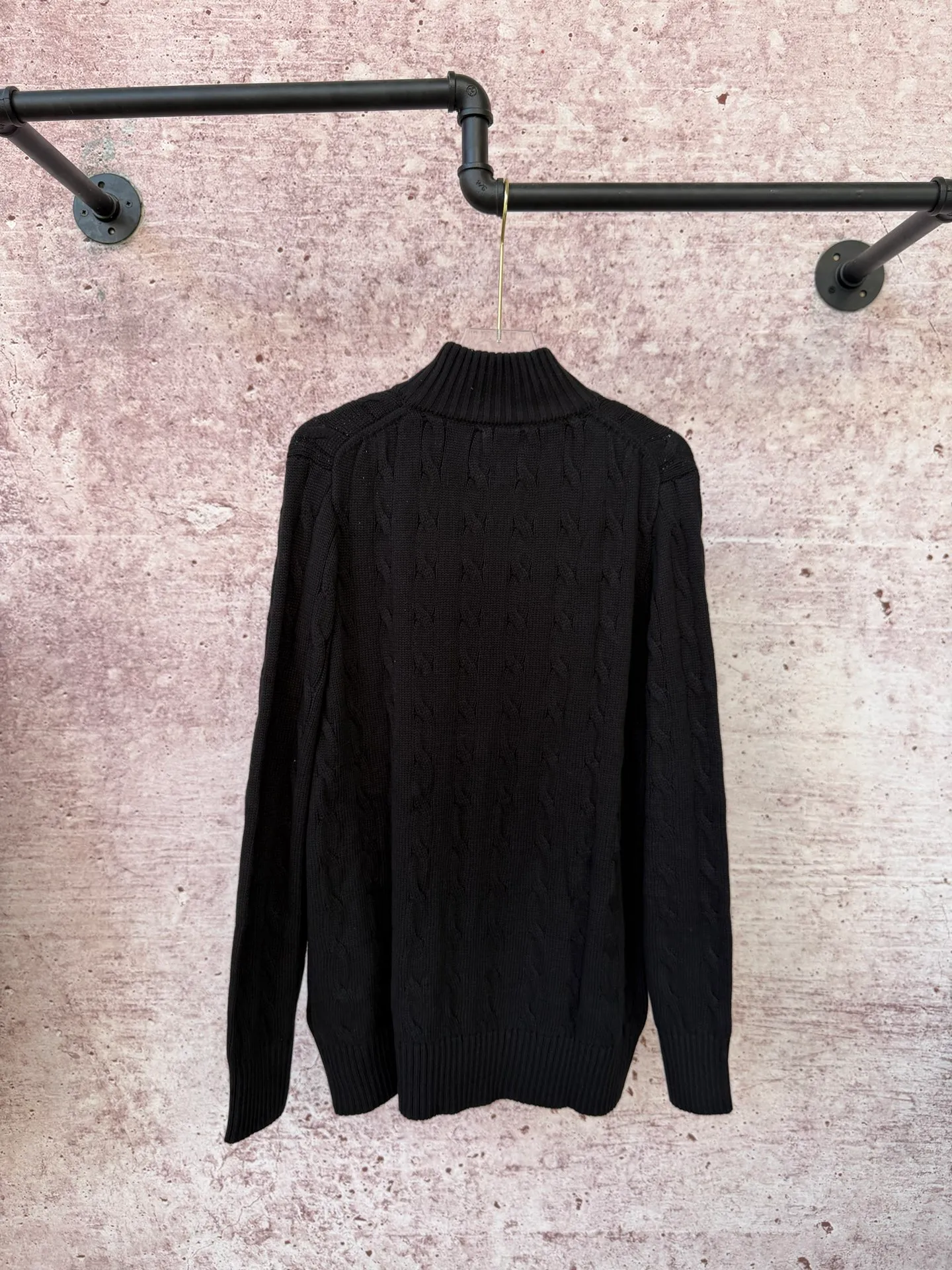P260 Ralph Lauren's new autumn full-zip sweater jacket, the same style for men and women, can be worn as an inner layer or as a jacket, original pure cotton washed yarn, customized hardware accessories, original exquisite pony logo embroidery, fine workmanship, recommended hot product